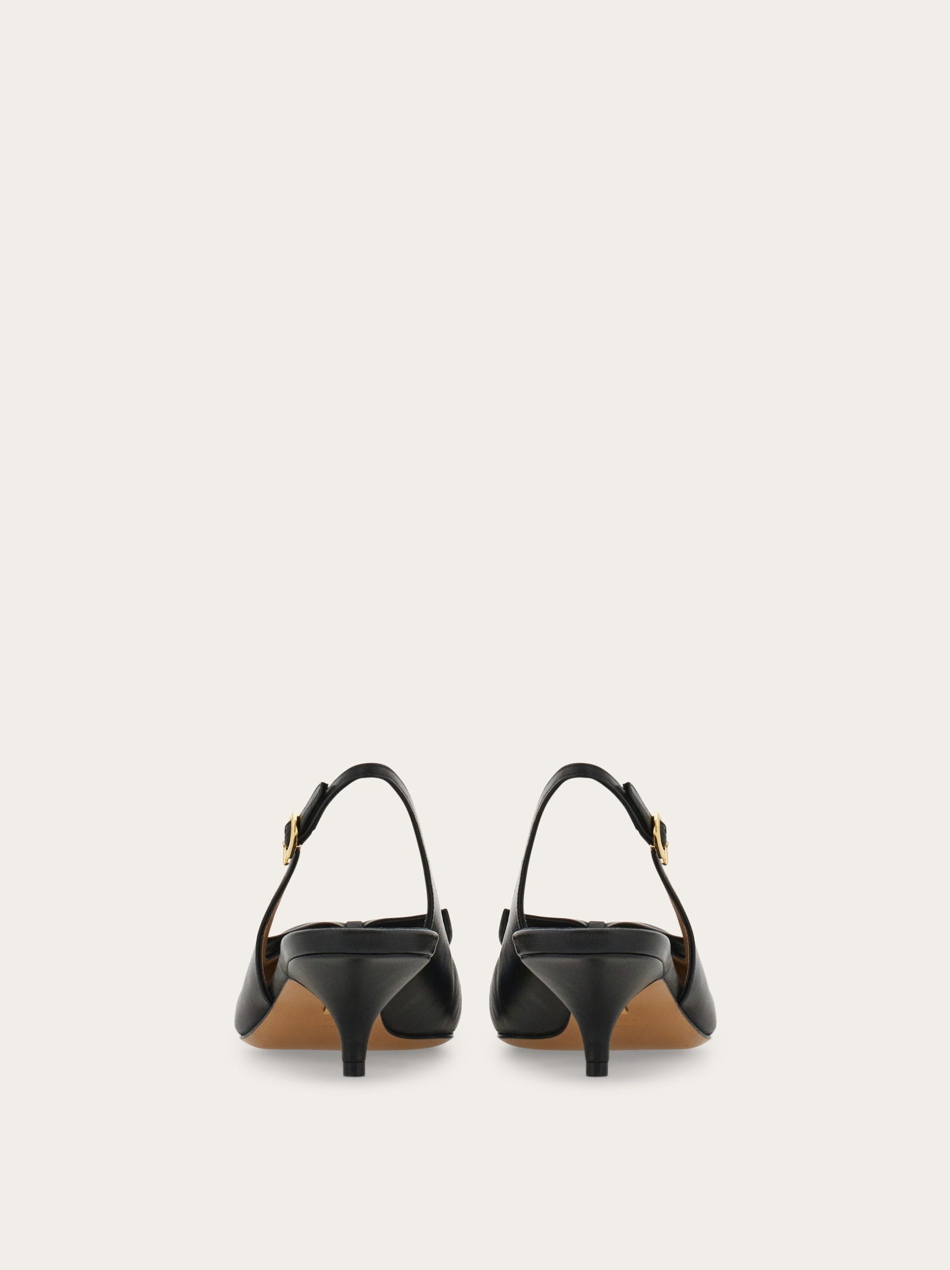 Ferragamo Soft bow slingback pump - Image 4